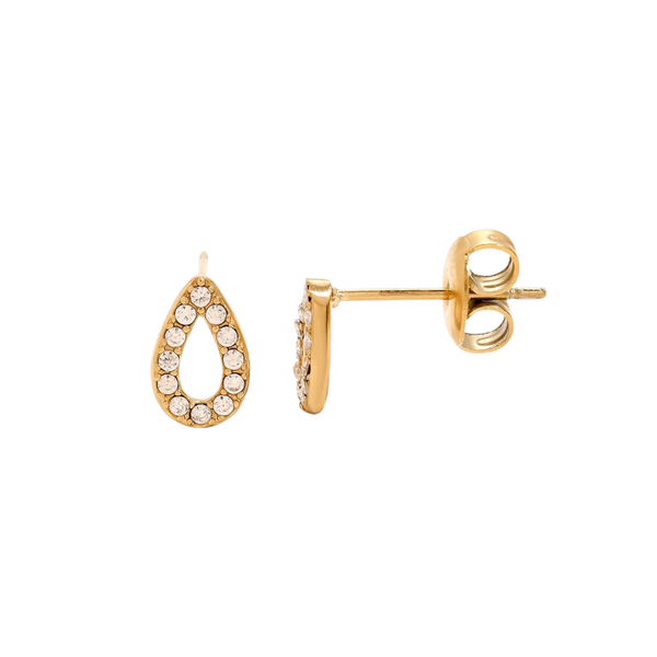 Oorbellen Stud Diamond Drop