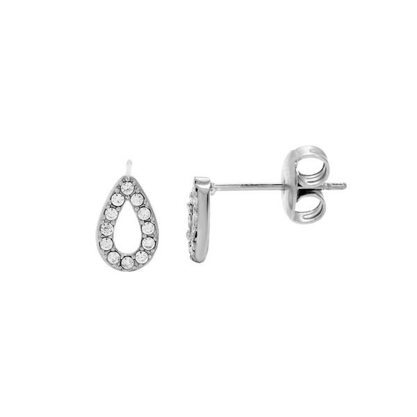 Oorbellen Stud Diamond Drop