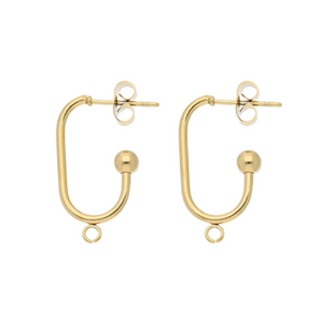 Oorstekers Slang Goud – Ladylike Fashion Oorstekers Slang Goud – Ladylike Fashion
