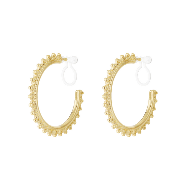 Oorbellen Clip-on Sun Hoop