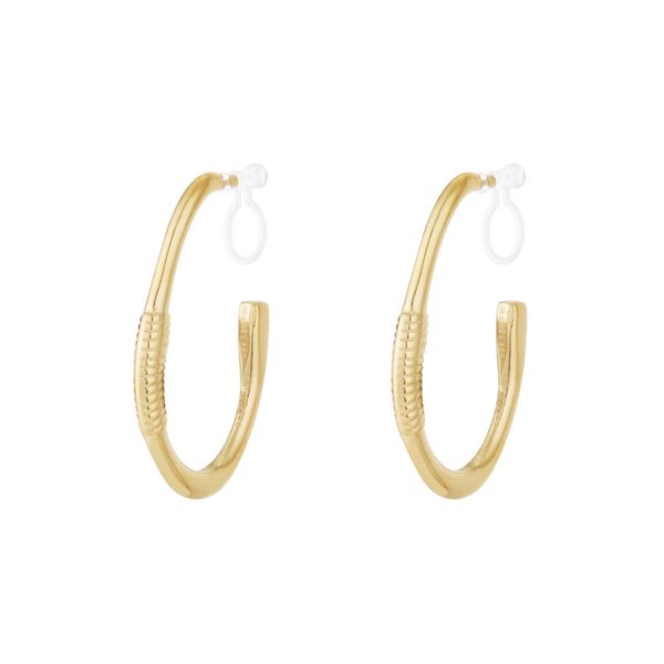 Oorbellen Clip-on Endless Hoop