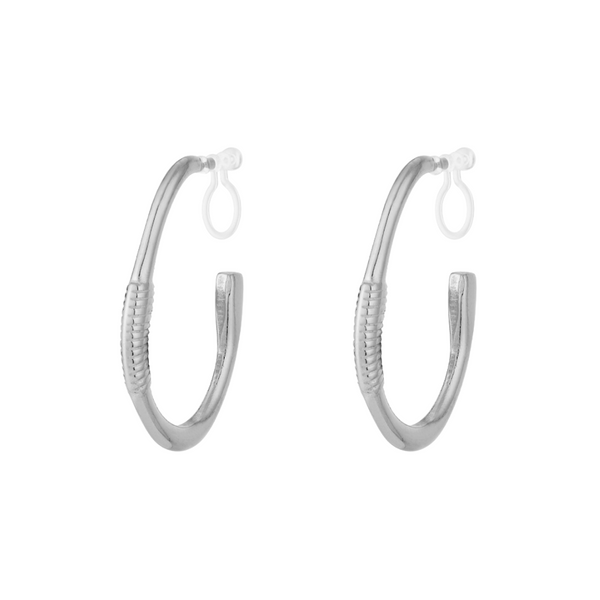 Oorbellen Clip-on Endless Hoop