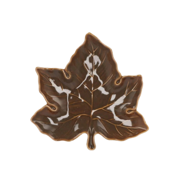 Schaaltje Blad - Bruin