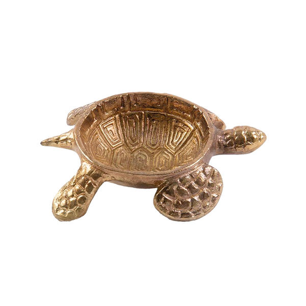 Schaaltje Schildpad - Goud