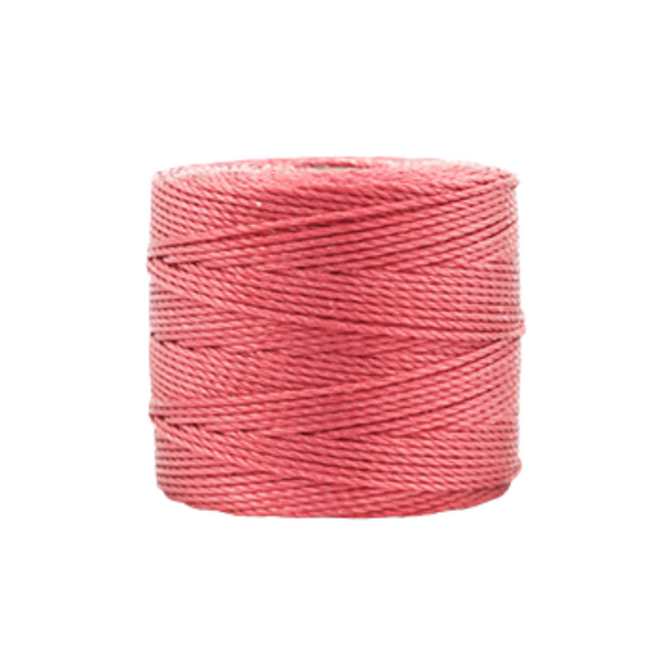 Nylon S-Lon draad 0.5mm Koraal - per meter