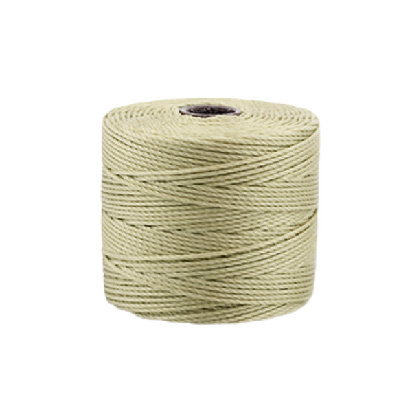 Nylon S-Lon draad 0.5mm Licht Khaki - per meter