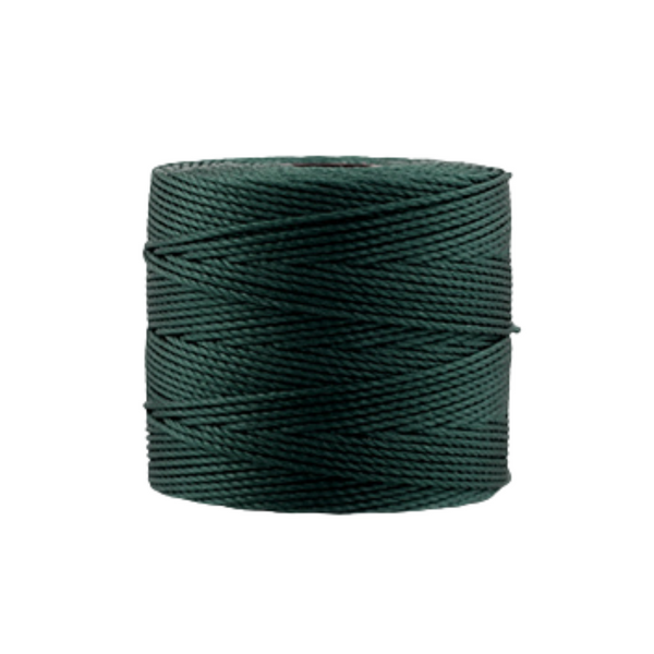 Nylon S-Lon draad 0.5mm Donker Groen - per meter
