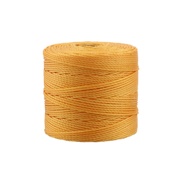 Nylon S-Lon draad 0.5mm Goudsbloem - per meter