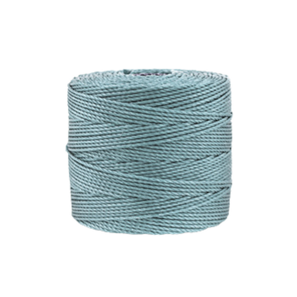 Nylon S-Lon draad 0.5mm Staal Blauw - per meter