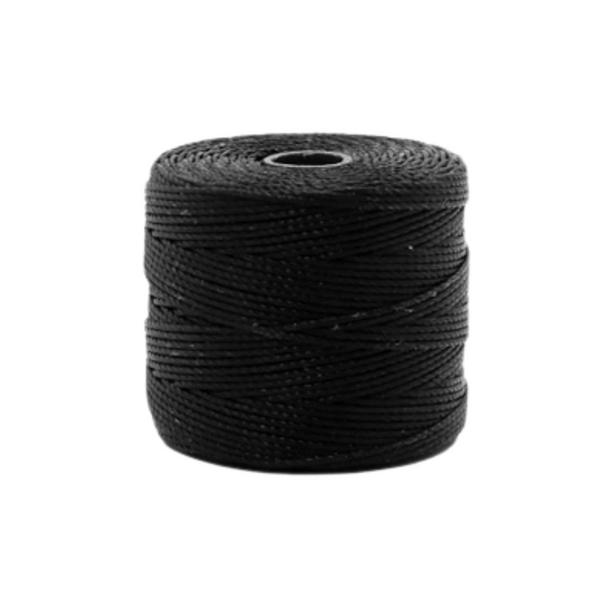 Nylon S-Lon draad 0.5mm Zwart - per meter