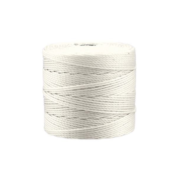 Nylon S-Lon draad 0.5mm Off-White - per meter
