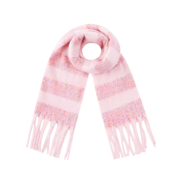 Sjaal Streepjes Roze