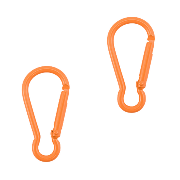 Sleutelhanger Karabijn haak 47mm Oranje - 1 Stuk