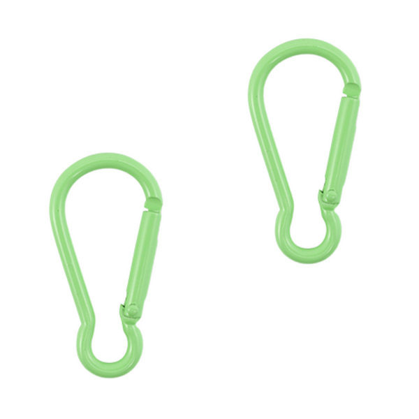 Sleutelhanger Karabijn haak 47mm Lime Groen - 1 Stuk