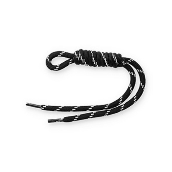 Hanger Paracord Zwart Wit 26cm - 1 Stuk