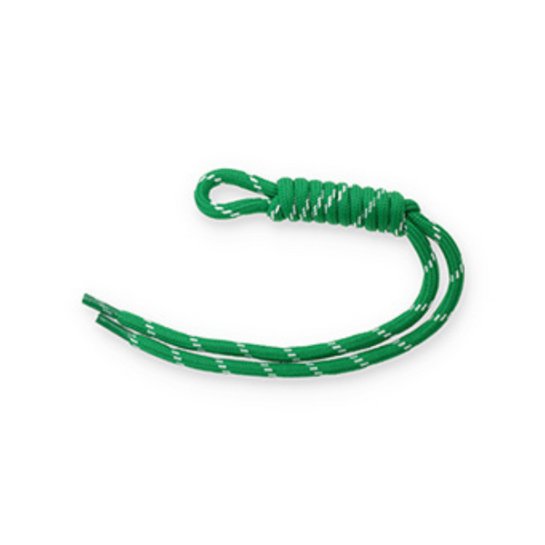 Hanger Paracord Donker Groen Wit 26cm - 1 Stuk