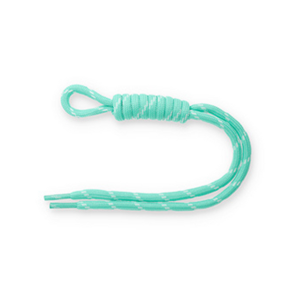 Hanger Paracord Mint Groen Wit 26cm - 1 Stuk