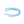 Laad afbeelding in galerie, Hanger Paracord Licht Blauw Wit 26cm - 1 Stuk
