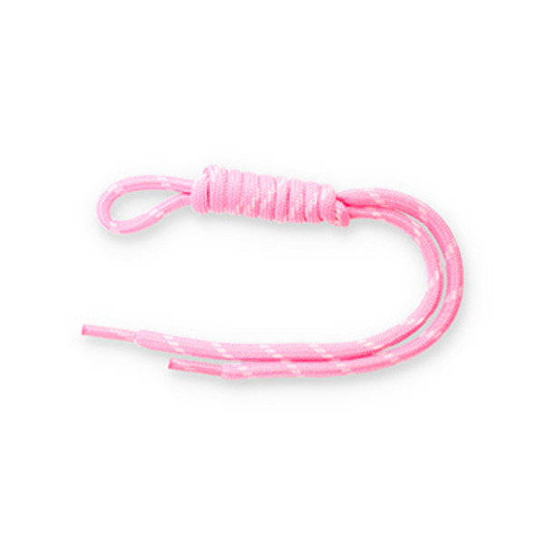 Hanger Paracord Licht Roze Wit 26cm - 1 Stuk