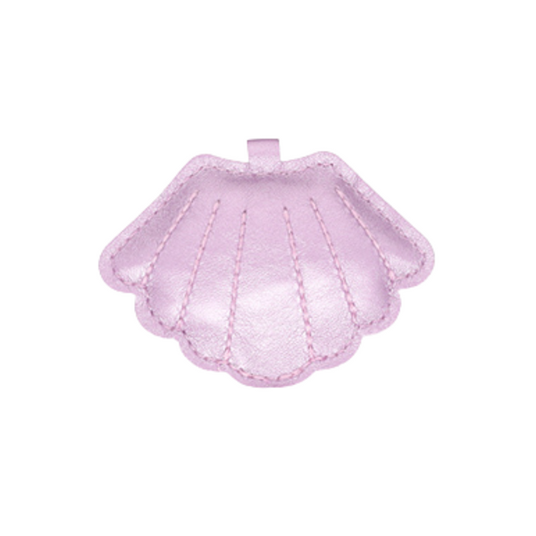 Statement Hanger Schelp 7.6cm Paars - 1 Stuk
