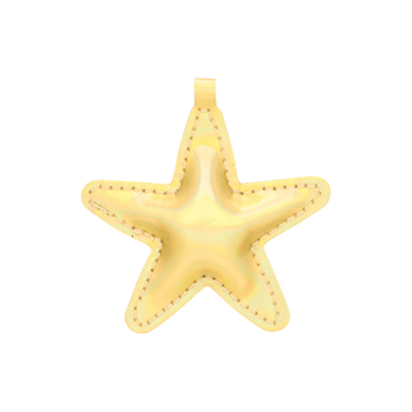 Statement Hanger Zeester 7.3cm Holo Goud - 1 Stuk