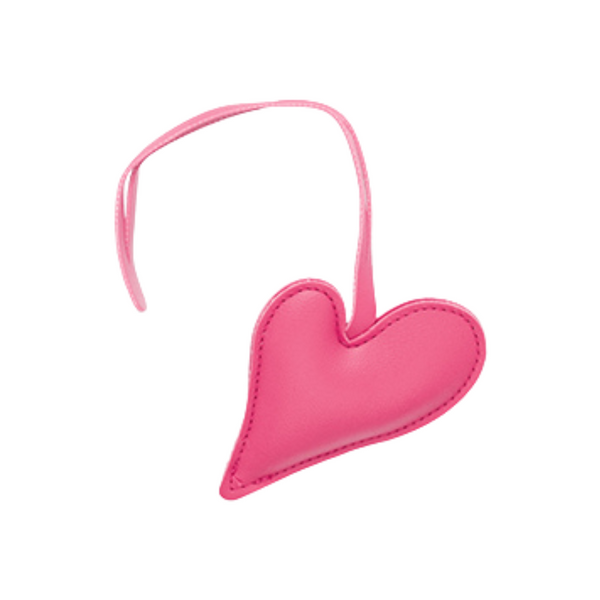 Statement Hanger Hart 7cm Fuchsia Roze - 1 Stuk