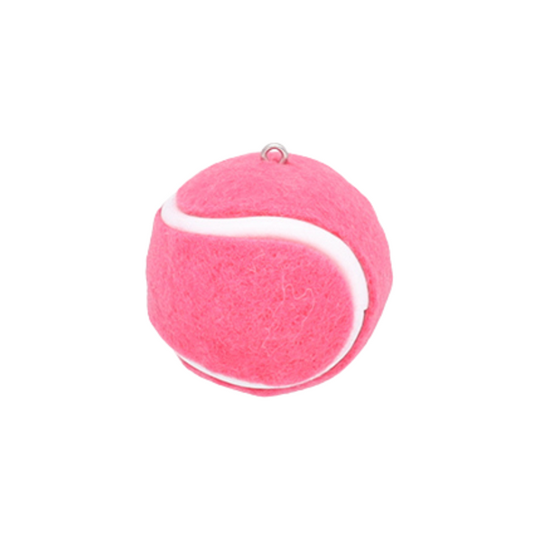Statement Hanger Tennisbal 3.5cm Roze - 1 Stuk