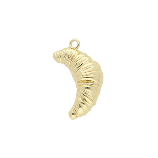 Statement Hanger Croissant 3.4cm Goud - 1 Stuk