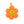 Laad afbeelding in galerie, Statement Hanger Bloem Smiley 6.5cm Oranje - 1 Stuk
