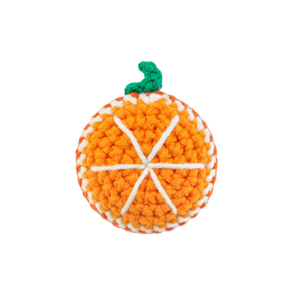 Gehaakte Sinaasappel 4.1cm Oranje - 1 Stuk