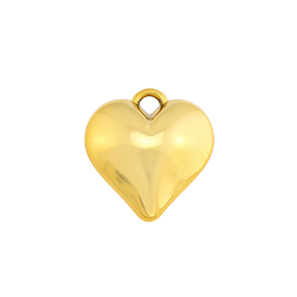 Statement Hanger Hart 3.1cm Goud - 1 Stuk