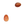Laad afbeelding in galerie, Acryl Kraal Nugget Oranje Bruin 18.5x13mm - 1 stuk
