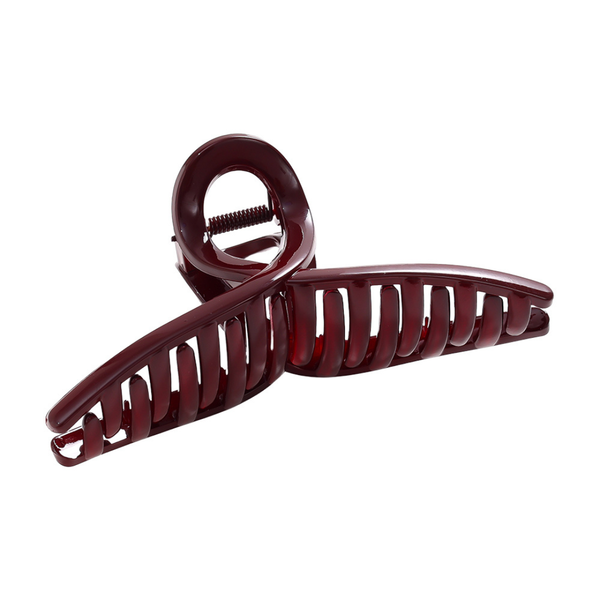 Haarclip Klem Burgundy Rood