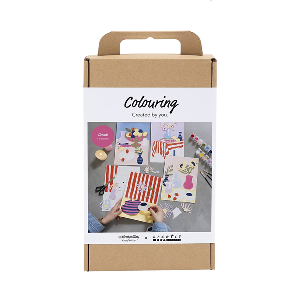 DIY Box - Collage Met Acrylverf