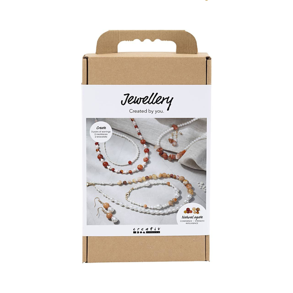 DIY Box - Sieraden Maken Oranje Agaat