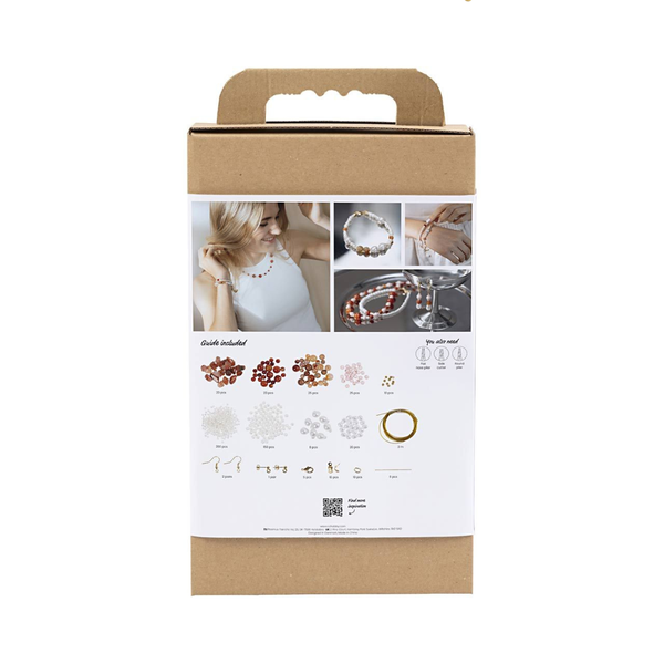 DIY Box - Sieraden Maken Oranje Agaat