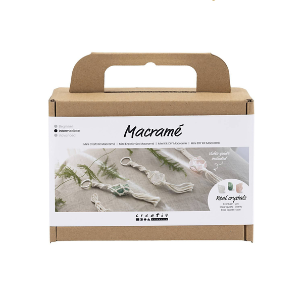 DIY Box - Macrame Sleutelhanger Met Kristallen