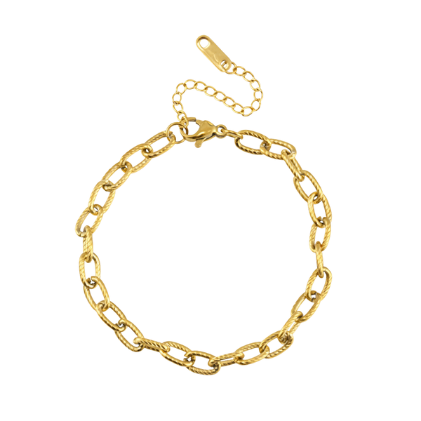 Armband Basis Twisted Paperclip