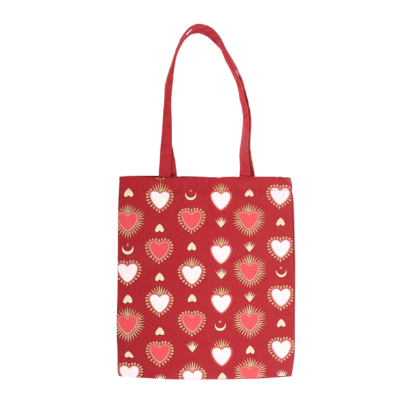 Canvas Tas Holy Hearts