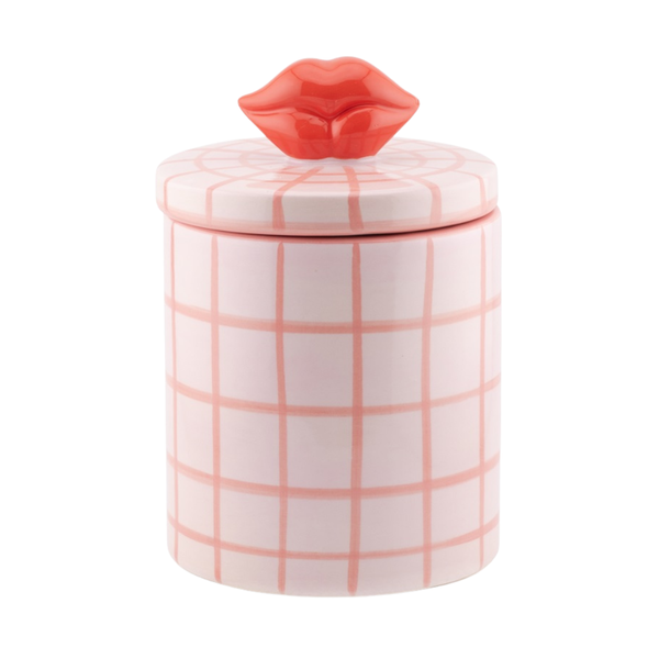 Opberg Potje Rode Lipjes