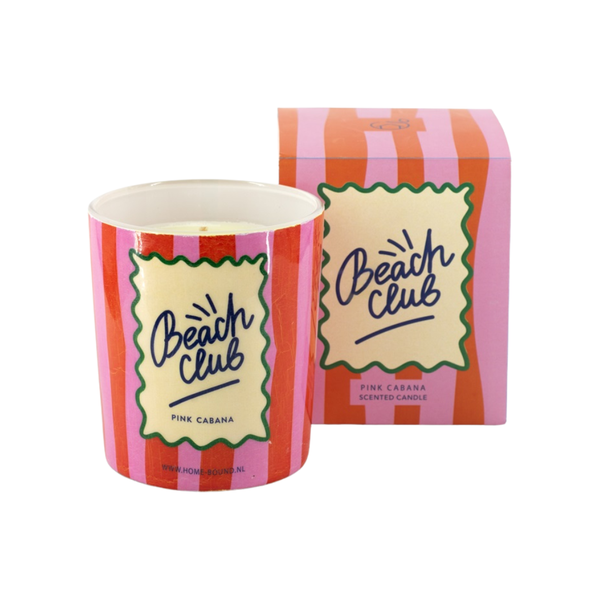 Geurkaars 200 gram Pink Cabana