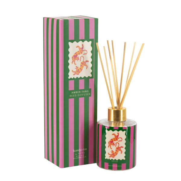 Geurstokjes 150ml Amber Fang