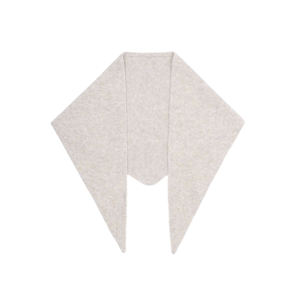 Sjaal Triangel Licht Grijs