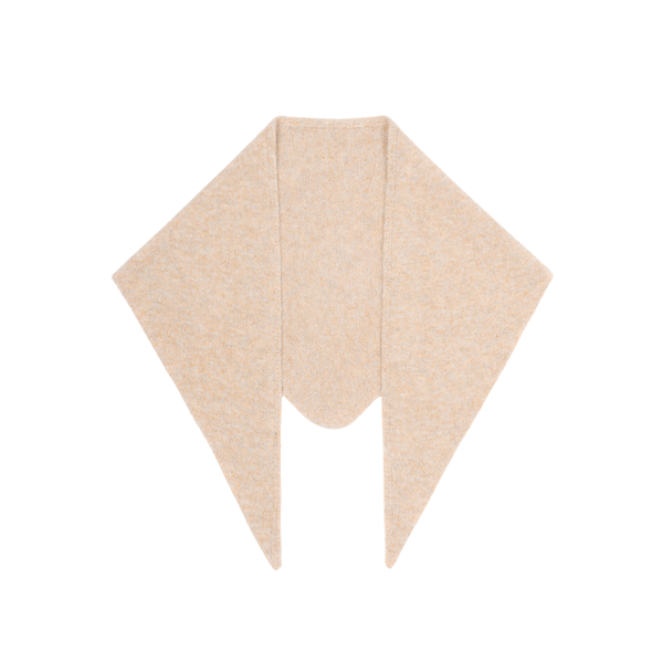 Sjaal Triangel Licht Bruin