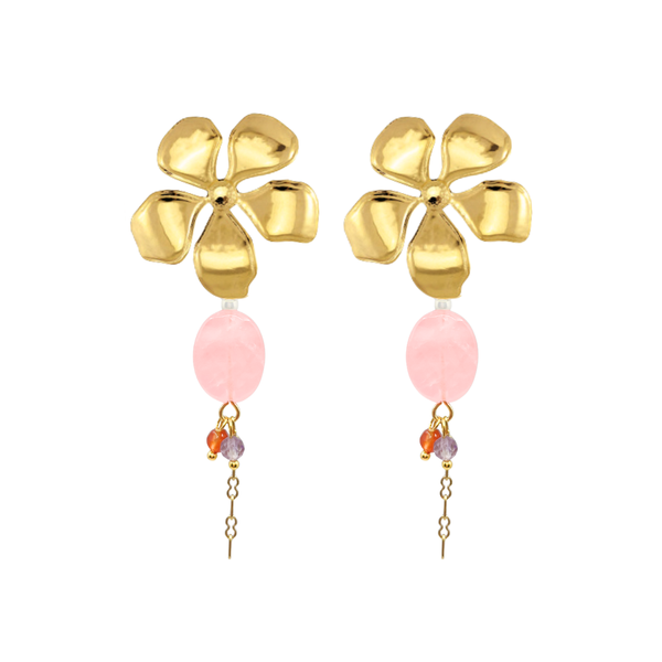 Oorbellen Stud Flower Party