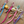 Laad afbeelding in galerie, Hanger Paracord Licht Roze Wit 26cm - 1 Stuk
