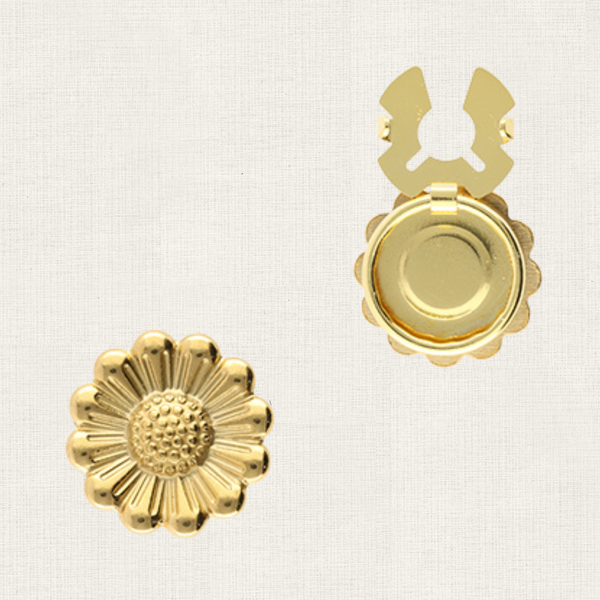 Button Covers Daisy Bloem - Set van 2