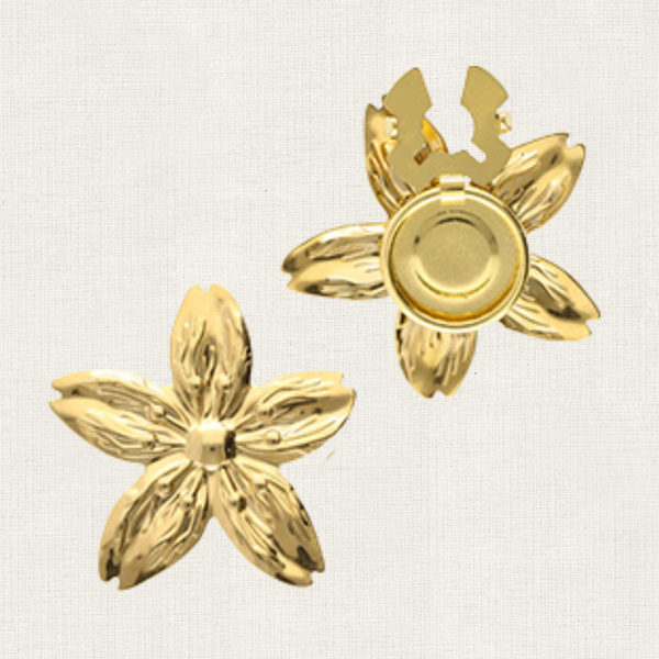 Button Covers Sakura Bloem - Set van 2