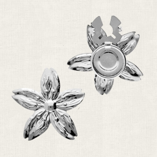 Button Covers Sakura Bloem - Set van 2