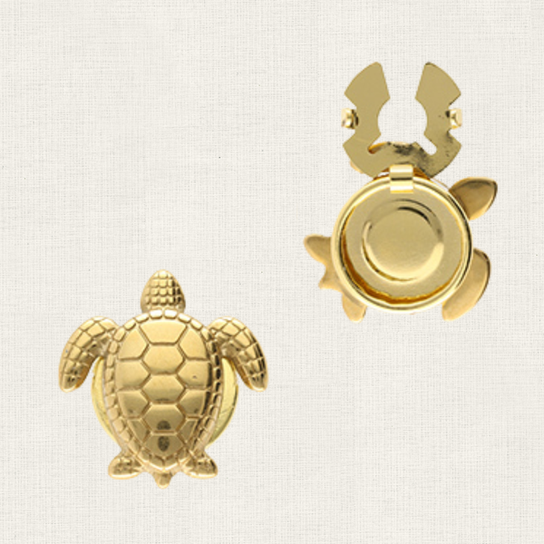 Button Covers Schildpad - Set van 2